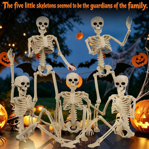 Spooky Hanging Skeletons for Halloween